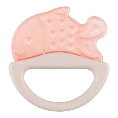 Canpol Babies rózsaszín halacska rágóka, baba rágóka, baba játék, baba rágóka, szilikon rágóka, baba biztonságos, BPA mentes, biztonságos babáknak