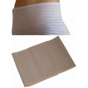 Vaganza Stella szülés utáni haskötő, 105-ös méret, drapp színben, modellen viselve - Alakformáló fehérnemű