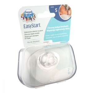 Canpol Babies EasyStart szilikon mellbimbóvédő, S méret, 2 db, szoptatáshoz, mellbimbóvédelem, fájó mellbimbók, repedt mellbimbók, szoptatási támogatás, mellbimbóápolás - Canpol babies