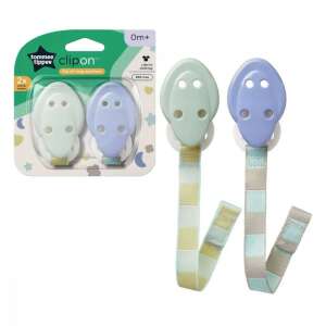 Tommee Tippee Clip-on cumitartó szalag 2db - zöld/kék 75236602 Tommee Tippee