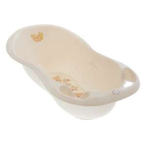 Tega Baby 102 cm babakád, Teddy Bear fehér gyöngyház mintával, újszülötteknek és 1 éves korig - Fürdetési kellék