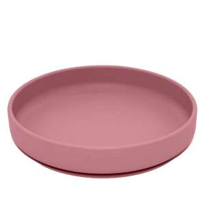 PETITE&MARS Szilikon tányér tapadókoronggal Dusty Rose 6m+ - Petite&Mars