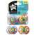 Tommee Tippee Fun Style Ortodontal Cumik 0-6 Hónap, 2 db, Víziló/Zebra