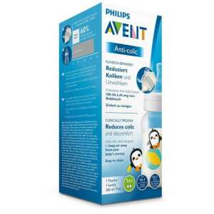 Avent Anti-colic 260 ml cumisüveg - pingvin mintával 75241018 