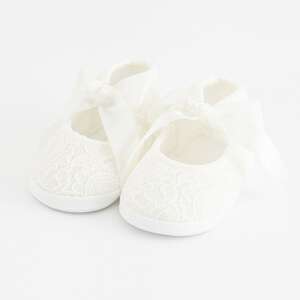 Baba csipke cipő New Baby bézs 3-6 h 75494042 Puhatalpú cipők, kocsicipők