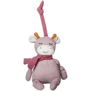 Artesavi rózsaszín zenélő plüss zsiráf játék babáknak, puha és ölelhető, altatódal szól - Artesavi