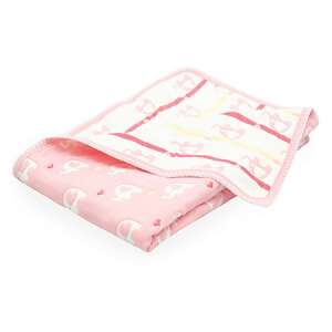 Scamp Rose White Elephant babatakaró elefánt mintával, 75x100 cm - Babatakaró