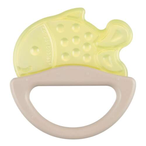 Canpol Babies sárga hal formájú rágóka fogzó fogantyúval
