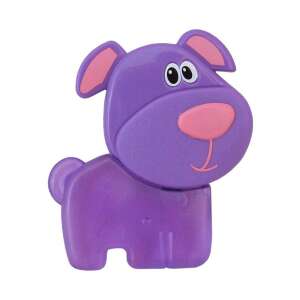 Lila Hund-förmiger Beißring für Babys - Baby Mix