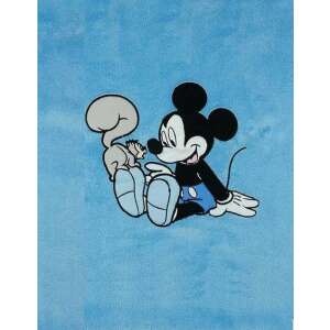 Disney Mickey mókusos wellsoft babatakaró 70x90cm - kék 75244366 