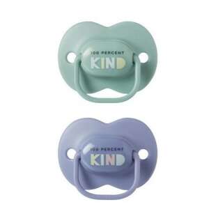 Tommee Tippee Anytime 2 db-os játszócumi, zöld és lila színben, 100 százalékban kedves - Tommee Tippee