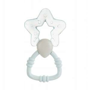 Canpol Babies Víz Hűtő Rágóka Csörgővel, kék csillag alakú, 0 hónapos kortól - Csörgő