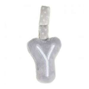 Artesavi plüss "Y" betű babakocsi csörgő - Artesavi