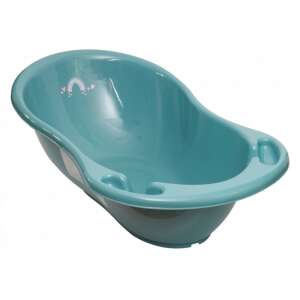 Tega Baby 86 cm türkiz babakád, leeresztővel és szappantartókkal - Fürdetési kellék