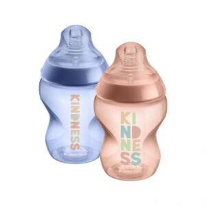 Tommee Tippee Closer to Nature 260ml cumisüveg, 2 db, terrakotta és kék - Tommee Tippee