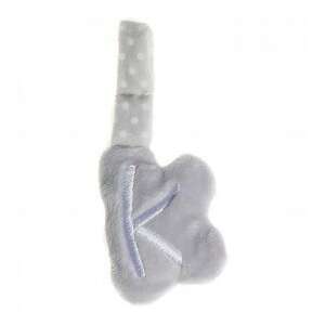 Artesavi plüss "K" betű babakocsi csörgő - Artesavi