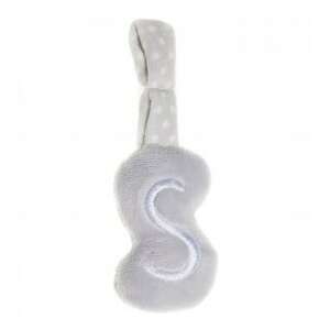 Artesavi plüss "S" betű babakocsi csörgő - Artesavi