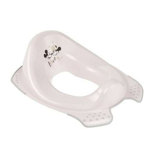 Minnie Mouse WC szűkítő, fehér, csúszásgátló felülettel, a szobatisztasághoz