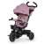 Kinderkraft Spinstep 5-in-1 Dreirad Pastellrosa, bequemer Sitz