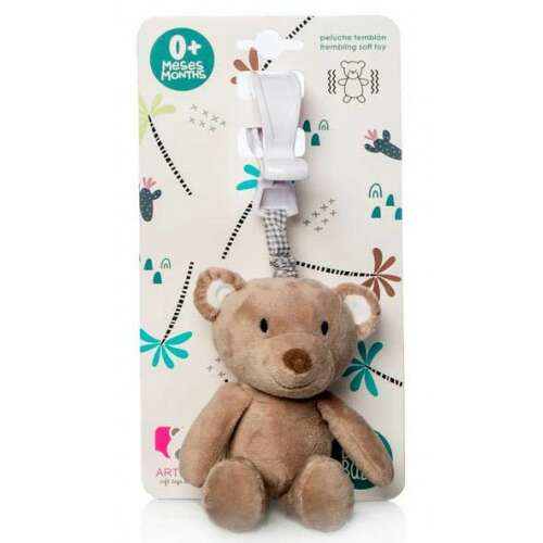 Artesavi plüss rezgő csörgő játék - maci