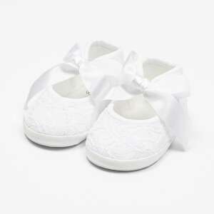 Baba csipke cipő New Baby fehér 3-6 h 75504778 Puhatalpú cipő, kocsicipő