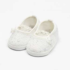 Baba csipke balettcipők New Baby bézs 6-12 h 75505291 Puhatalpú cipők, kocsicipők