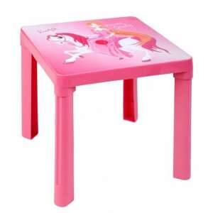 Gyerek kerti bútor- műanyag asztal rózsaszín 75505426 