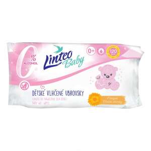 Nedves törlőkendő Linteo Baby 120 db Soft and cream 75505814 Pelenkázás
