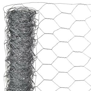 Fém csirkeháló 0.5×25m | #32mm