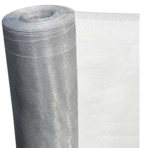 Alumínium Szúnyogháló - 1x25m - 1,5x1,5mm Rács