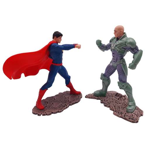 Superman vs Lex Luthor 2-pack action figures, Justice League, DC Comics, 11 cm