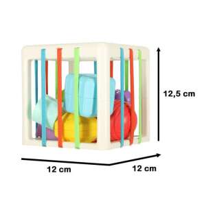 Cub de punctaj flexibil, puzzle inserabil, blocuri pătrate, cu selector de formă 75260103 - Jocuri de sortare a formelor