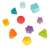 Flexible Sensory Cube, Inserting Puzzle, Square Blocks, with Shape Sorter 75260103