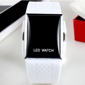 White LED Digital Watch Sport Design - Men's Watch