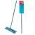 York Mop flacher Mikrofaser-Mop mit Teleskopstiel, 25x8,0x138cm Classic