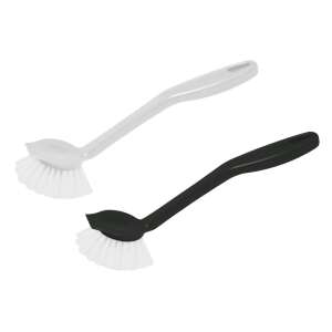 York Edénysúroló kefe nyeles 6,0x6,0x22cm Mix GREY dish brush with handle - YORK