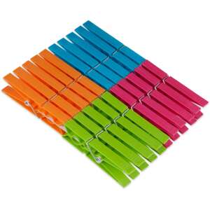 20 pack of York Maxi clothespins in assorted colors - YORK