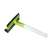 York window squeegee with sponge, green and white, 33.5x20x8 cm