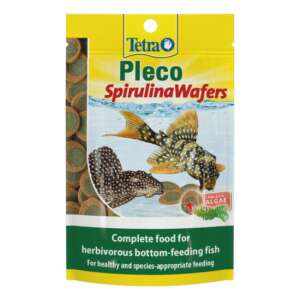 Tetra Pleco Spirulina Wafers Fischfutter für pflanzenfressende Bodenfische - Fischfutter