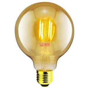 Retro LED Gömb Izzó - E27, G95 - 4W - Meleg Fehér