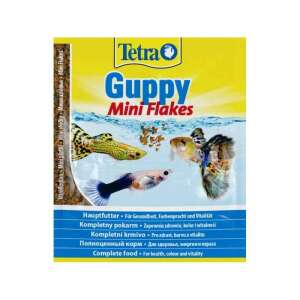 Tetra Guppy mini flakes 12 g természetes színfokozóval (zacskós) 75263309 