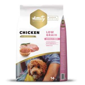 Amity Hypoallergen száraz kutyatáp Adult 14 kg CHICKEN / csirke (04PE140001) 75263383 
