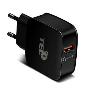 Adaptor de perete TEL1 cu încărcare rapidă cu port USB Type-C - Adaptoare de rețea
