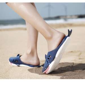 Cá-papuče- Najšťýlovejšie plážove sandále - Modrá 36-37 75263663 Dámska obuv