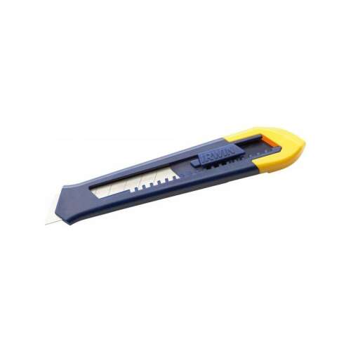IRWIN törhető pengés kés, 18 mm, kék és sárga