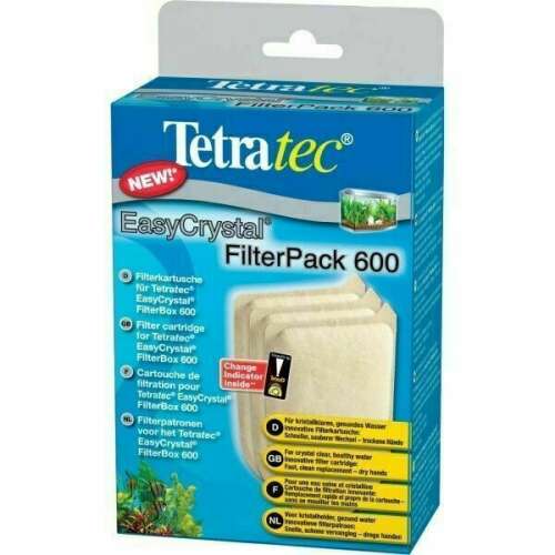 TetraTec EasyCrystal FilterPack 600, 3 db-os akvárium szűrőbetét