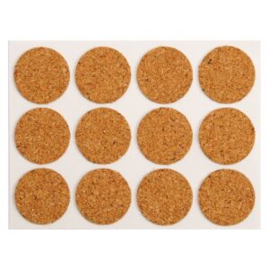 VOREL Öntapadós parafa bútorláb alátét, 28 mm, 12 darab - Padlóvédő bútorláb alátét