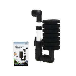 ISTA Bio-Sponge szűrő, akvárium szűrő tapadókorongokkal, fekete, egyszerű - Hal- & Hüllőtartás