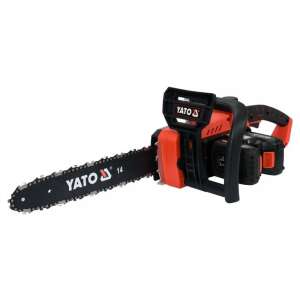 Fierăstrău cu lanț YATO cu acumulator, 350 mm, 2 x 18 V, 2 x 2,0 Ah baterie, încărcător inclus - Yato