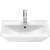 Duravit D-Neo 55cm mosdókagyló, elülső nézet